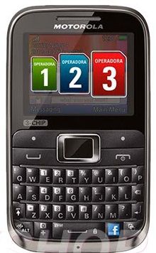 Celular Motorola, Ex117, 03 Chips